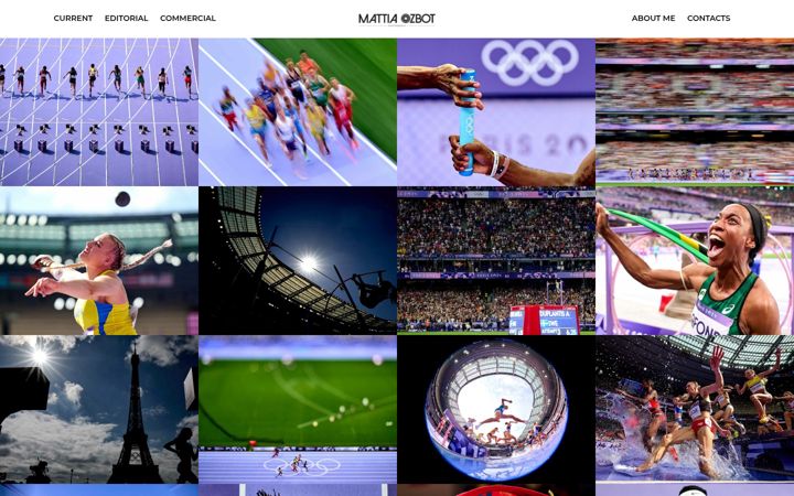 Screenshot of mattiaozbot.com