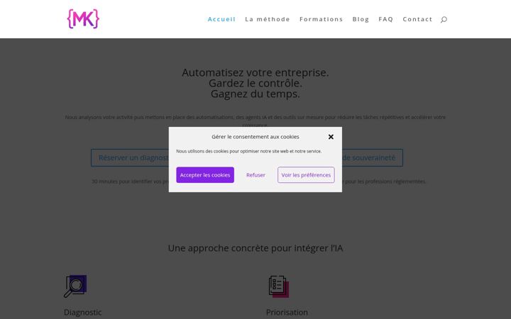 Screenshot of mattkonnect.com