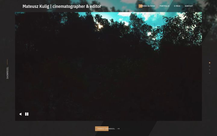 Screenshot of mattkulig.com