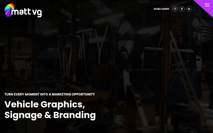 Screenshot of mattvg.com