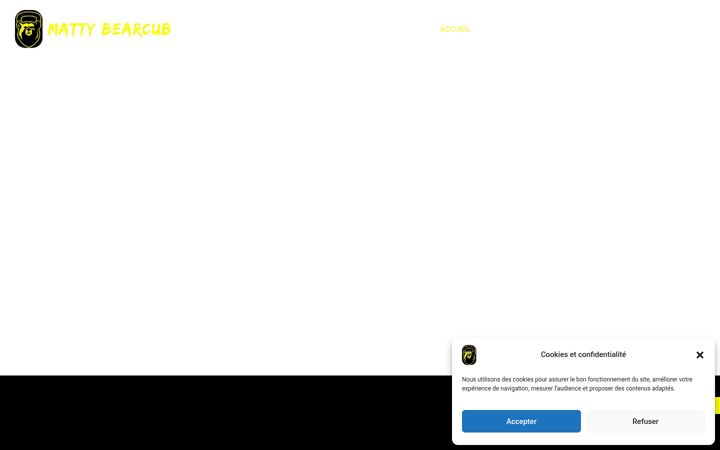 Screenshot of mattybearcub-coaching.com