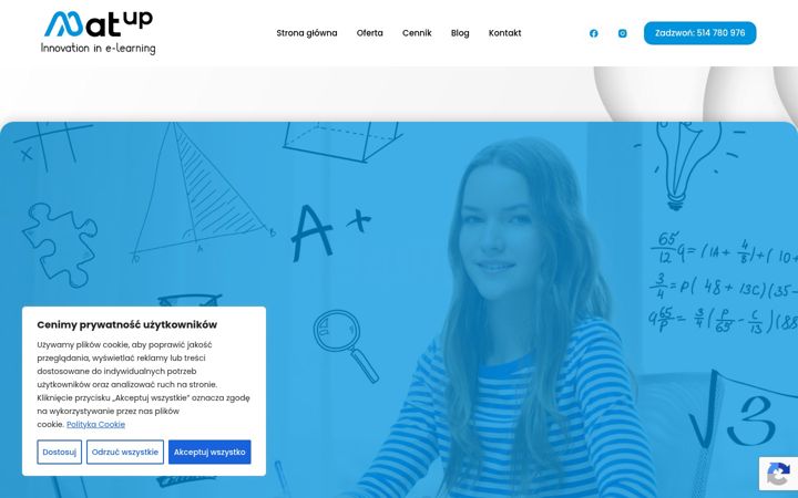 Screenshot of matup.edu.pl