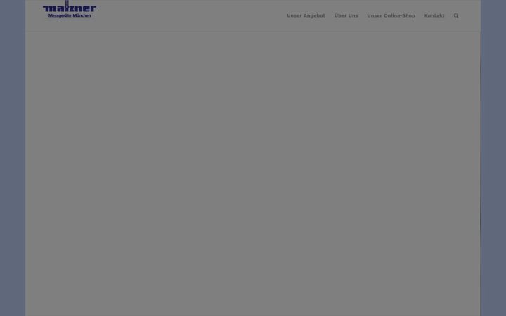 Screenshot of matzner-messgeraete.com