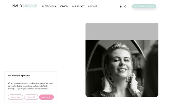 Screenshot of maudbrooke.com