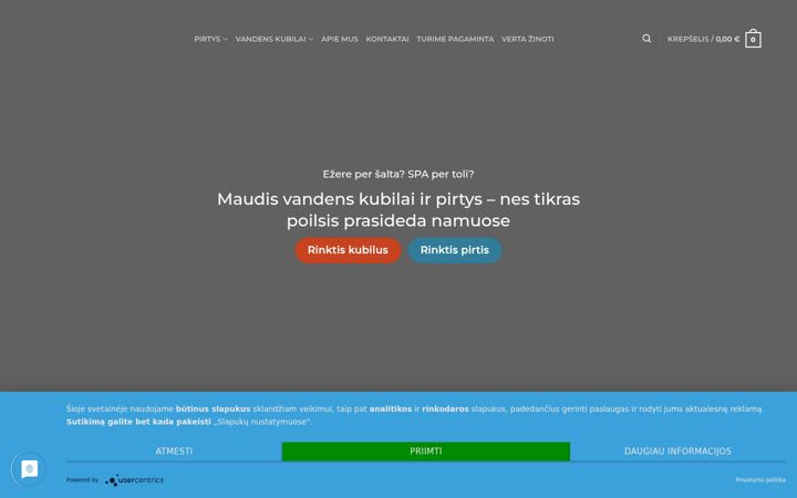 Screenshot of maudis.lt