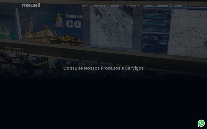 Screenshot of mauell.com.br