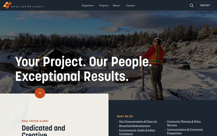 Screenshot of maulfoster.com