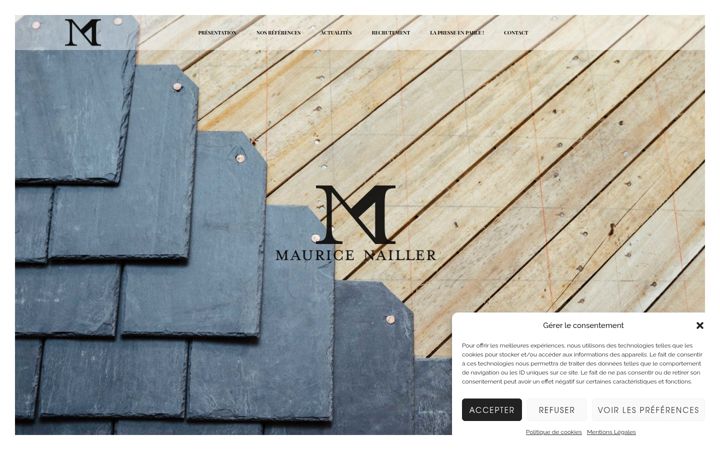 Screenshot of mauricenailler.com