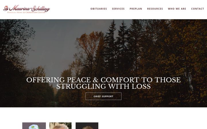 Screenshot of maurinaschilling.com