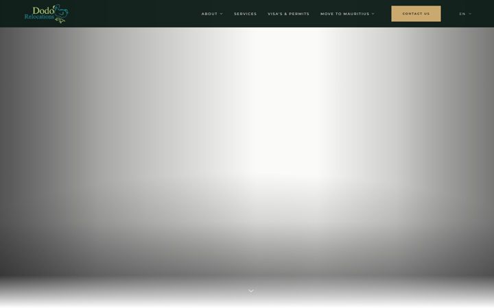 Screenshot of mauritiusrelocation.com