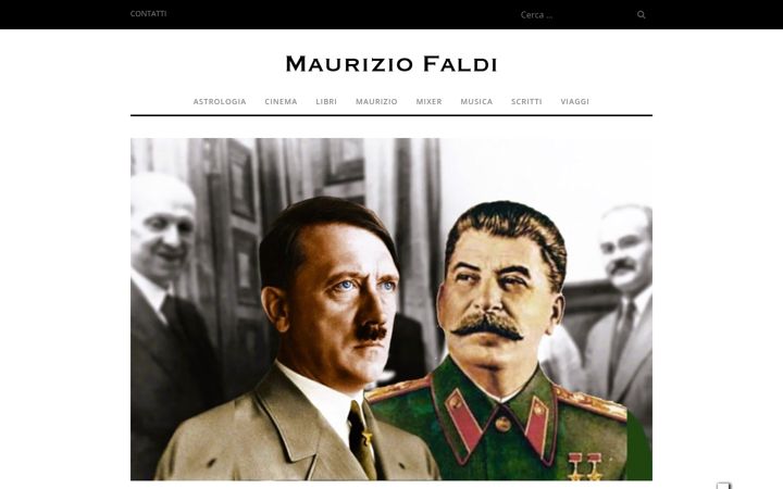 Screenshot of mauriziofaldi.com