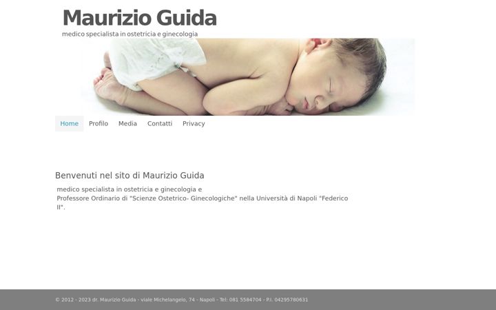 Screenshot von maurizioguida.com