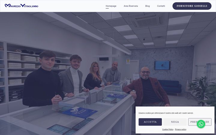 Screenshot of mauriziovitagliano.com