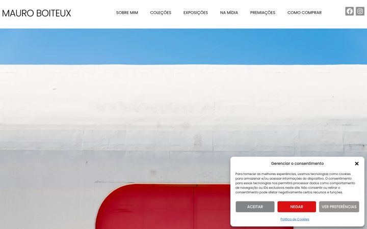 Screenshot of mauroboiteux.com.br