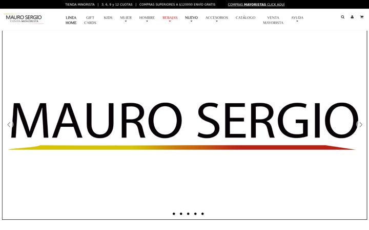 Screenshot of maurosergio.com