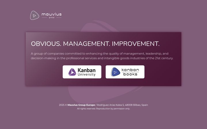 Screenshot of mauvius.com
