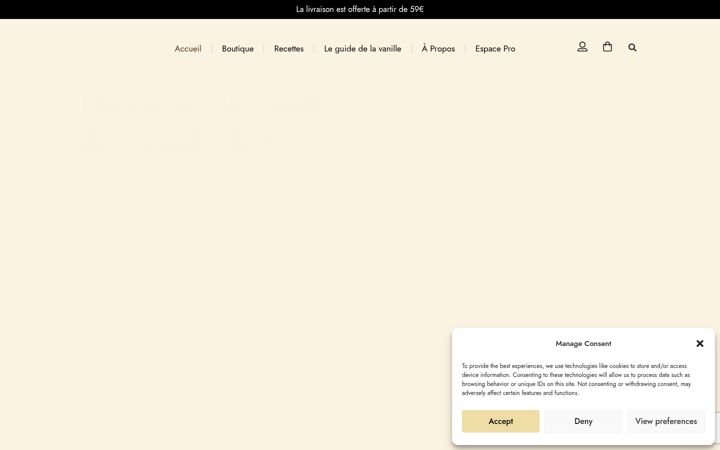 Screenshot of mavany.com