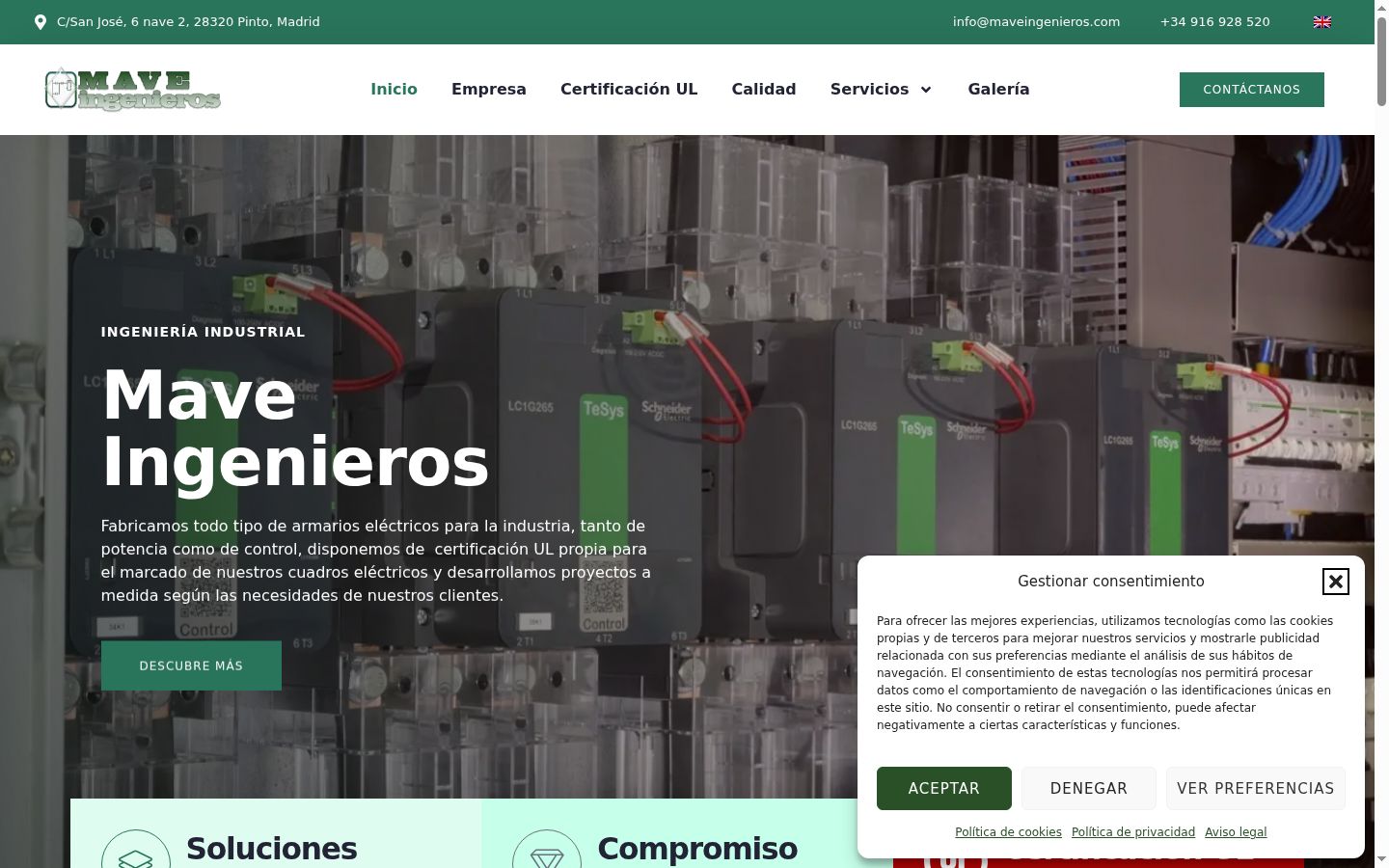 Screenshot tal-banner tal-kunsens muri qabel kwalunkwe interazzjoni