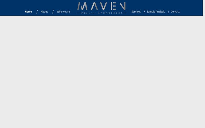 Screenshot of maven-wm.com