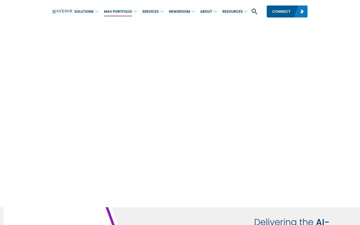 Screenshot von mavenir.com