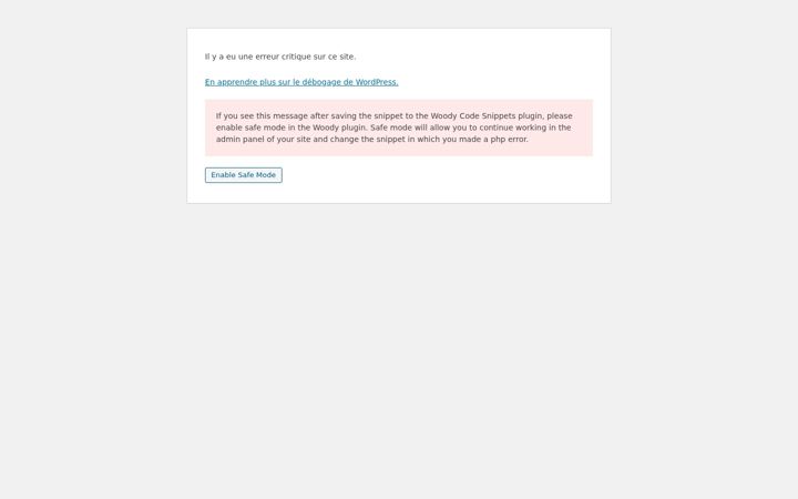 Screenshot of maviedebambi.com