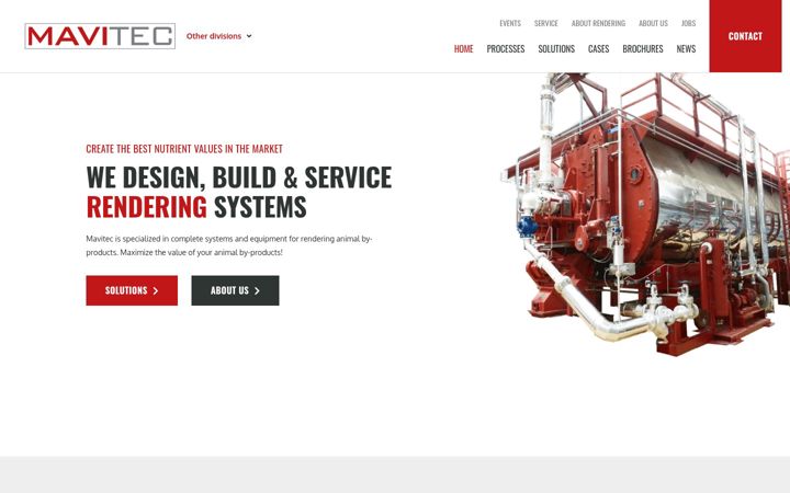 Screenshot of mavitecrendering.com