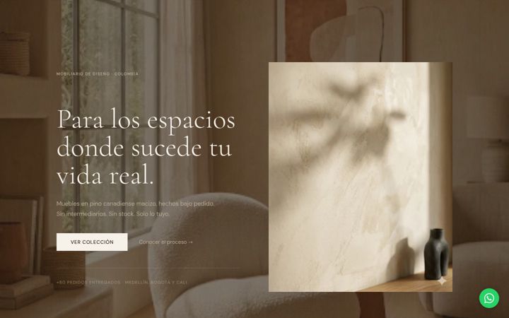 Screenshot of mavorahome.com