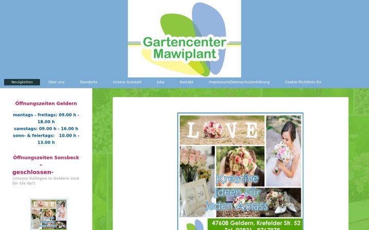 Screenshot of mawiplant.com
