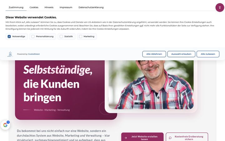 Screenshot of mawoka.de