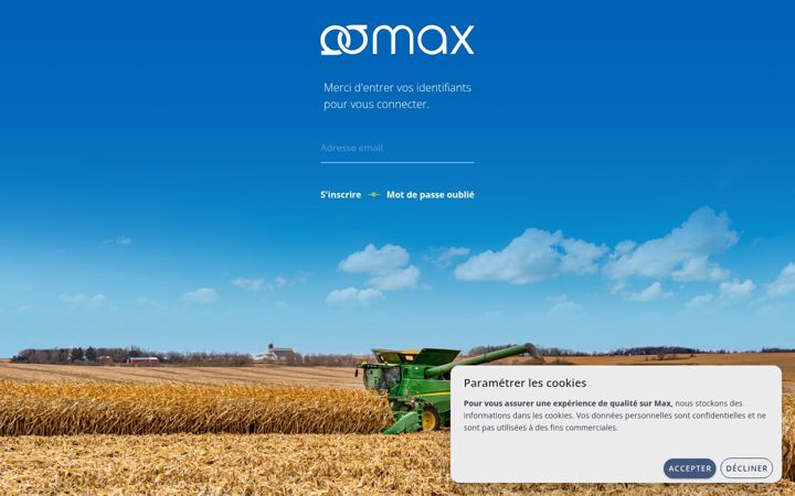 Screenshot of max-axereal.com