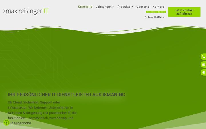 Screenshot of max-reisinger.com