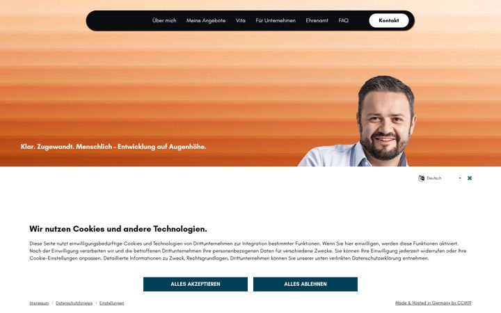 Screenshot of max-riethmueller.de