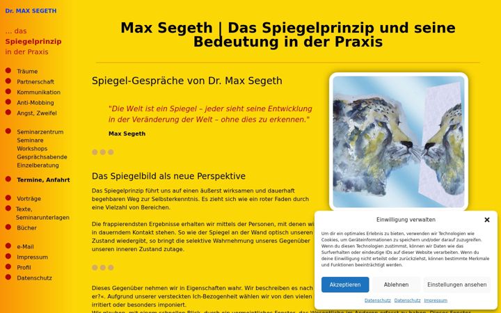 Screenshot of max-segeth.de