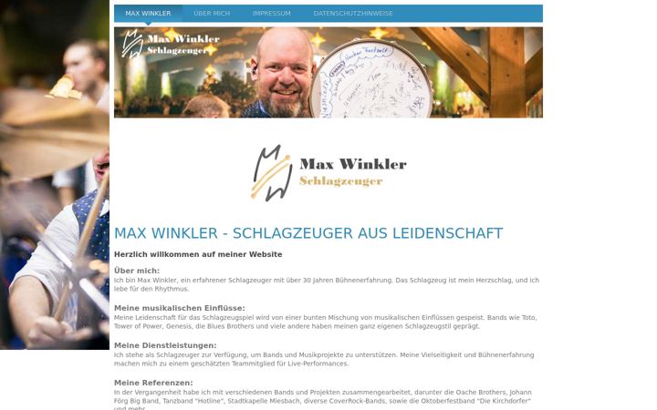 Screenshot of max-winkler.de