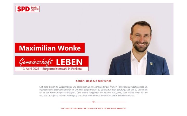 Screenshot of max-wonke.de