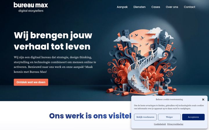 Ekrano kopija max.nl