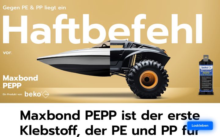 Screenshot of maxbond-pepp.com