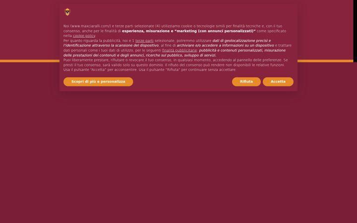 Snímek obrazovky maxciaralli.com