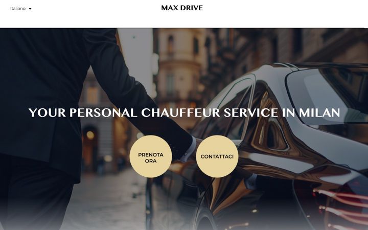 Capture d'écran de maxdrivetransfers.com