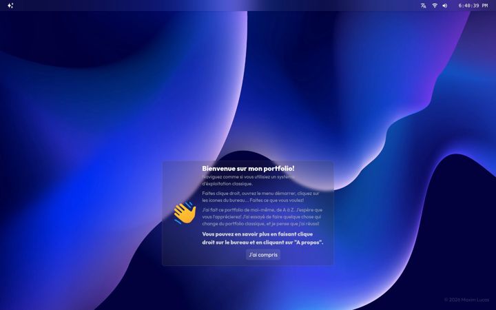 Screenshot of maximlucas.dev