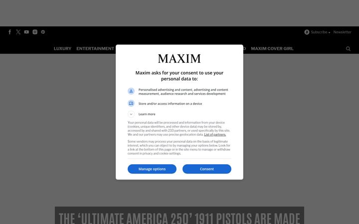Zrzut ekranu maximonline.com