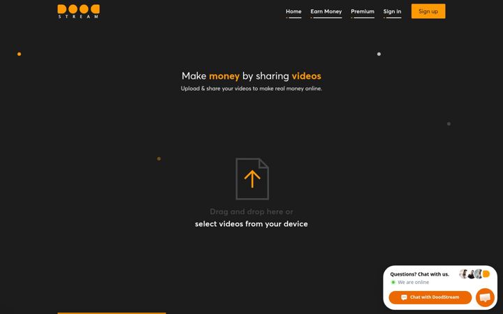 Screenshot of maxstream.org
