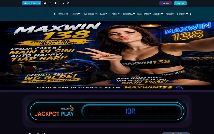 Screenshot of maxwin138bb.com