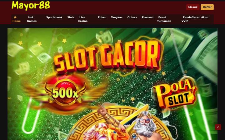 Screenshot von mayor88.com
