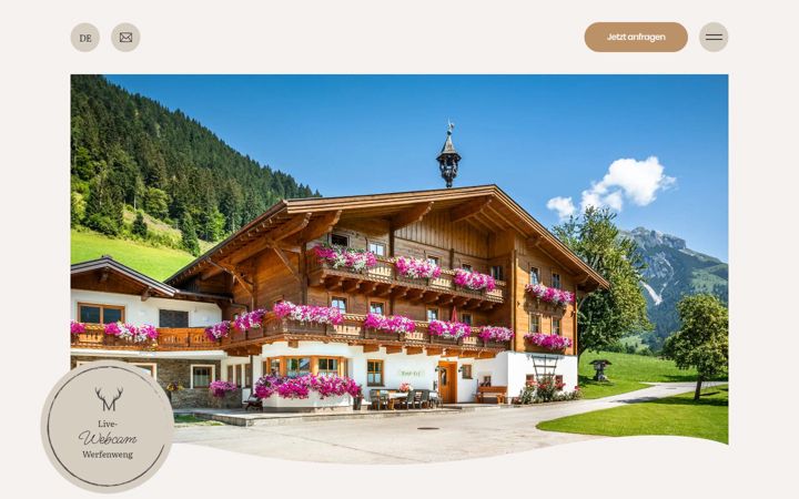 Screenshot of mayrhof-werfenweng.at
