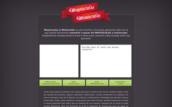 mayusculasminusculas.com