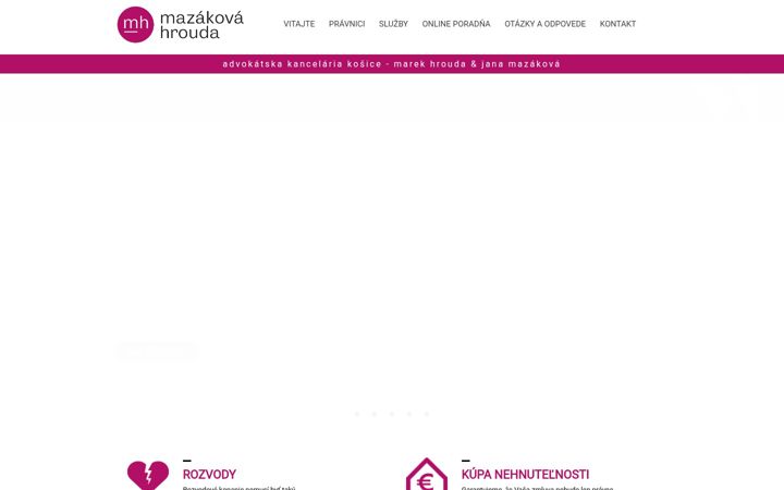 Screenshot of mazakovahrouda.sk