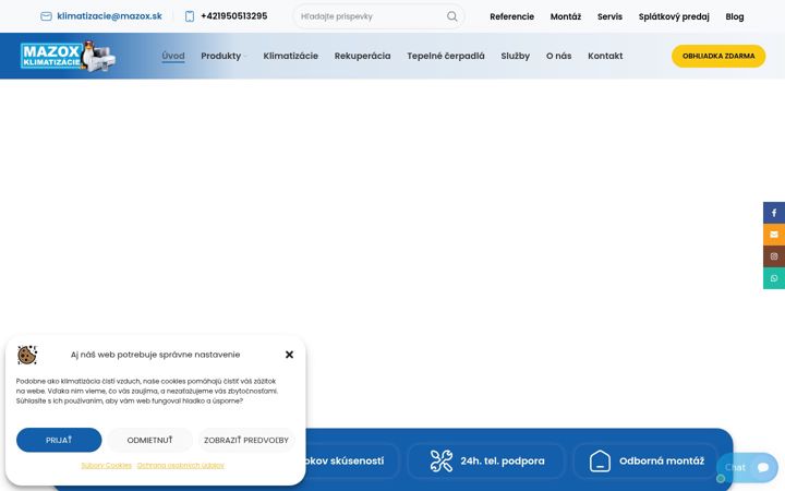Screenshot of mazox.sk