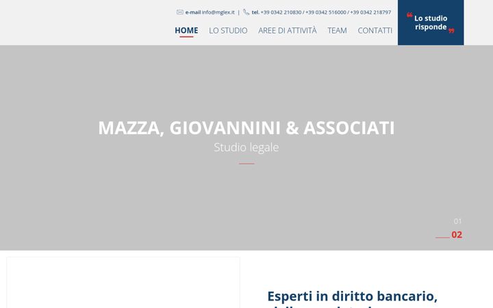 Screenshot ta' mazzagiovannini.it