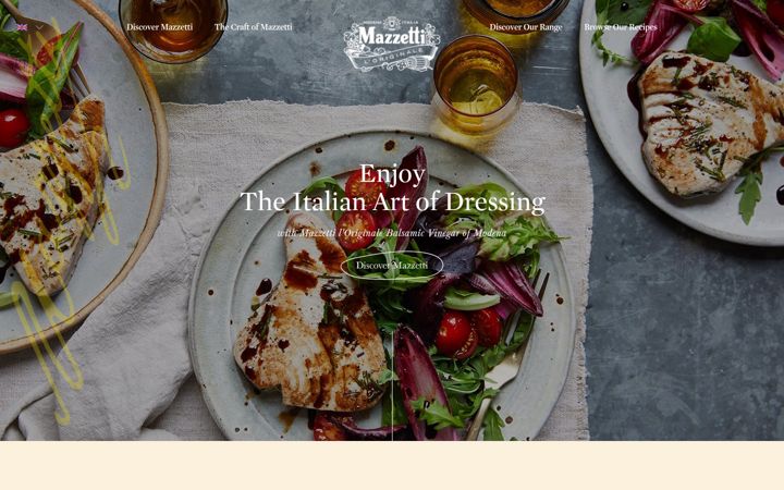 Screenshot of mazzettioriginale.com